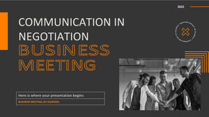 Comunicare în Negociere Întâlnire de afaceri