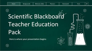 Scientific Blackboard Teacher Education Pack