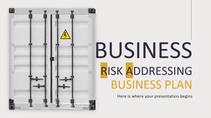 Biznesplan odnoszący się do ryzyka biznesowego