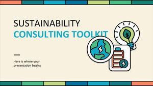 مجموعة أدوات الاستدامة الاستشارية