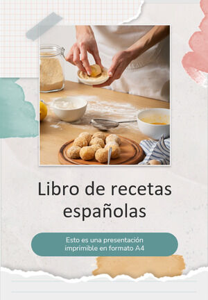 스페인 음식 요리책