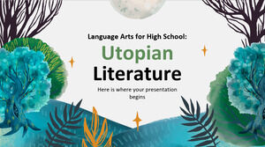 Seni Bahasa untuk Sekolah Menengah: Sastra Utopis