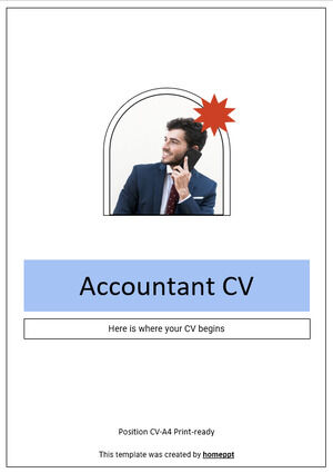 CV comptable