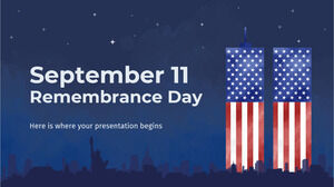 11 septembre Jour du Souvenir