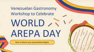 Taller de Gastronomía Venezolana para Celebrar el Día Mundial de la Arepa