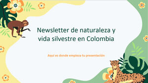 Bulletin colombien sur la nature et la faune