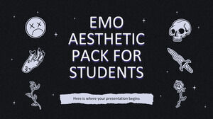 Pack Estética Emo para Estudiantes