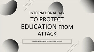 Uluslararası Eğitimi Saldırılardan Koruma Günü