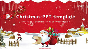 Exquisite Weihnachts-PowerPoint-Vorlagen