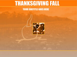 Thanksgiving PPT template