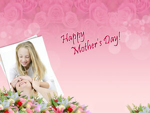 Plantilla PPT del Día de la Madre Feliz