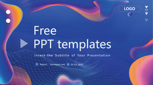 Abstract Information Technology PowerPoint Templates