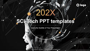 Szablony prezentacji PPT technologii sztucznej inteligencji