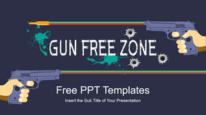 Modelli di PowerPoint per Gun Free Zone