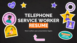 Resume Pekerja Layanan Telepon