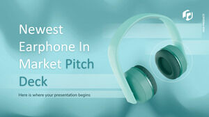 El auricular más nuevo en Market Pitch Deck