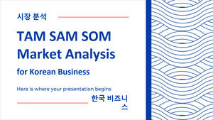 Análise de mercado TAM SAM SOM para empresas coreanas