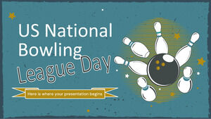 Dia da Liga Nacional de Bowling dos EUA