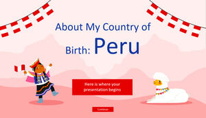 关于我的出生国：秘鲁