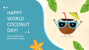 행복한 세계 코코넛의 날!
