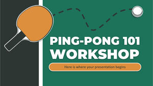 Ping-Pong 101-Workshop