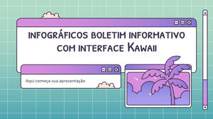 Kawaii Interfață Newsletter Infografice