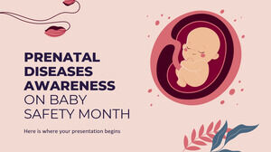 婴儿安全月产前疾病意识