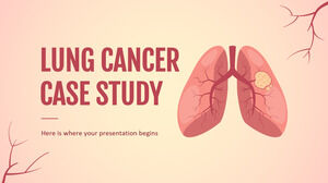 Estudio de caso de cáncer de pulmón