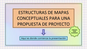 Hărți conceptuale Structuri Propunere de proiect