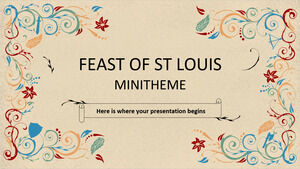 Feast of St Louis Minitheme