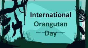 Dia Internacional do Orangotango