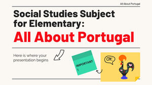 İlköğretim Sosyal Bilgiler Konusu: Portekiz Hakkında Her Şey