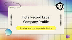Profil firmy niezależnej wytwórni płytowej