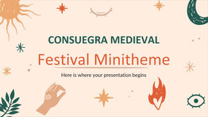 Минитема средневекового фестиваля Консуэгра