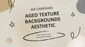 Campanie MK de fundaluri de textura învechite