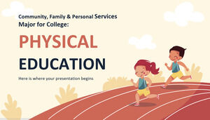 Servizi per la comunità, la famiglia e la persona Maggiore per il college: educazione fisica