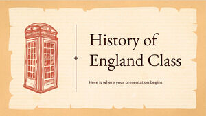 Clasa de Istoria Angliei