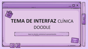 Tema interfeței clinice Doodle