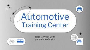 Centro de treinamento automotivo