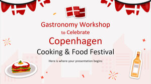 Workshop de Gastronomia para Comemorar o Copenhagen Cooking & Food Festival