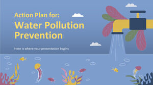План действий по предотвращению загрязнения воды