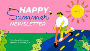 Buletin informativ de vară fericită