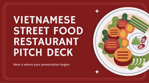 Pitch Deck Restoran Makanan Jalanan Vietnam