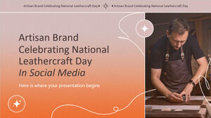 Artisan Brand Celebrating National Leathercraft Day in Social Media