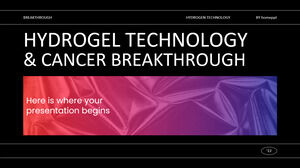 Tehnologia hidrogelului și descoperirea cancerului