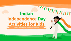 Activités de la fête de l'indépendance indienne pour les enfants