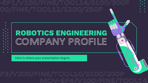 Profilo aziendale di ingegneria robotica