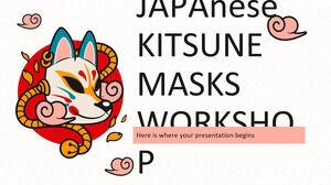 Japon Kitsune Maskeleri Atölyesi