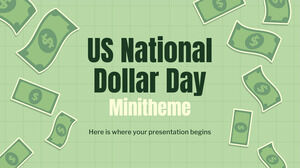 Tema Mini Hari Dolar Nasional AS