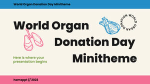 Minitema del Día Mundial de la Donación de Órganos